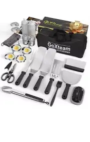 GoXteam Griddle Accessories Kit, 30PCS Griddle Grill Tools Set for Blackstone...