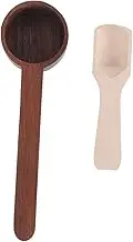 COLLBATH Simple Powder Spoon Household Measuring Scoop Wooden Coffee Bean Spoon Random Style