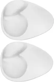 [COLLBATH] 1 Pair Invisible Silicone Bra Pad Swimsuit Women's Swimwear Sports Bra Pad Insert Breast Insert Pads Pads Underwear Bra Pads Breast Cups Silica Gel Transparent