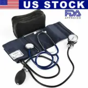 Sphygmomanometer Manual Arm Blood Pressure Monitor BP Cuff Gauge Stethoscope USA