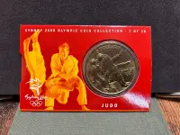 在飛比找Yahoo!奇摩拍賣優惠-澳洲🇦🇺2000年雪梨奧運「柔道紀念幣」  1.面額5澳幣 