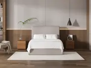 My Style Tapered Headboard & Drawer Base - Double / Haze / Gas Lift Base