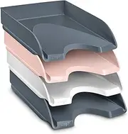 CEP 200+ Briefkorb 1020041681, mineral/pink/grau/wei?, 4 St?ck