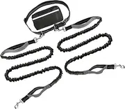 Tie Out Cable for Dogs - Reflective Tie-Out Cable for Heavy Dogs | Heavy Duty Recall Training Doggy Lead with Storage Bag Long Pet Supplies for Medium Large Running