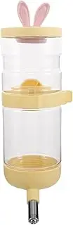Parliky Hanging Drinking Fountain Water Bottles Pet for Dogs Crate Food and Water Bowl Dog Outdoor Cat Feeder Crate Water Feeder for Dogs Puppy Water Dispenser Plastic