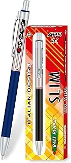 ADD Gel Slim Ball Pen - Blue Set of 10 Pen