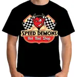 [XS-3XL] VELOCITEE PREMIUM SPEED DEMONS RAT ROD DEVIL MUSCLE