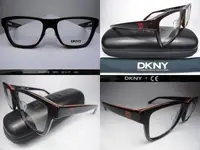 在飛比找Yahoo!奇摩拍賣優惠-【信義計劃】全新真品 DKNY 眼鏡 膠框方框大框 超越 B