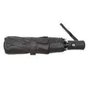 Jeff Banks Automatic Open/Close Compact Wind/Rain/Sun Umbrella Black 60x105cm