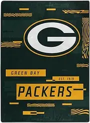 NFL Digitize Design Plush Raschel Thow Blanket, 60"x80" (Green Bay Packers)