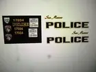 San Marcos Texas Police Vehicle Decals 1:24 Custom