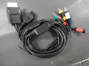 5 in 1 AV Component Audio Video Cable HD Nintendo Wii Sony PS3 PS2 PS1 Xbox 360