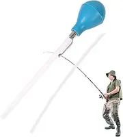 Trout Stomach Pump, Fly Fishing Tool for Catch-and-Release, 18.5cm/7.28 Inches Fishing Reel Accessories for Saltwater & Freshwater, Outdoor Sports Equipment for Bass, Trout, Perch