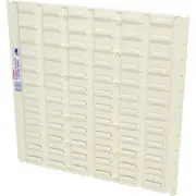 FISCHER PLASTIC 1H083 Large Modular Louvre Panel High Strength a.B.S. Plastic Large Sturdy Plastic