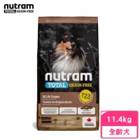 在飛比找momo購物網優惠-【Nutram 紐頓】T23無穀火雞+雞肉潔牙全齡犬 11.