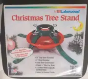 Lakewood Christmas Tree Stand NEW in Box 24" Span, 5" Ring, 1/2 Gal Water Well
