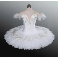 在飛比找ETMall東森購物網優惠-專業兒童芭蕾舞TUTU裙演出服小天鵝舞蹈裙天鵝湖芭蕾舞蓬蓬紗