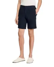 Sandro Linen Shorts