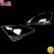 Pair For Lexus IS250 IS300 IS350 2006-2012 Headlight Lens Cover Headlamp Shell (for: Lexus)