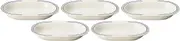 Set of 5, Ocean Line 10 Baker, 10.2 x 6.5 x 1.6 inches (26 x 16.5 x 4 cm), Baker
