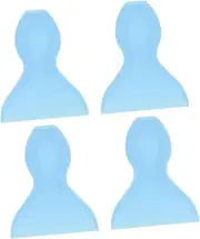 TINEASUR Ergonomic Handle Car Vinyl Film Tool 4pcs Plastic Window Scraper Car Film Applicator Set