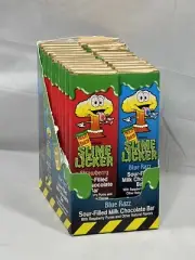Toxic Waste Slime Licker Sour-Filled Candy 12 Blue Razz 12 Strawberry