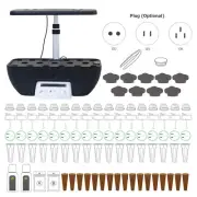 Hydroponics Growing System Kit 17 Pods Full-Spectrum Plant Grow B8K5