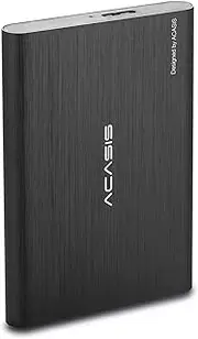 ACASIS USB3.0 2.5" Portable External Hard Drive 320GB Hard Drive for Desktop Laptop HDD (320GB, Black)