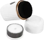 HAPINARY Gentle Facial Cleansing Brush Electric Face Wash Brush Deep Cleanse Pores Soft Bristles for Sensitive Skin