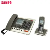 在飛比找蝦皮商城優惠-【SAMPO 聲寶】2.4G數位無線子母電話 無線電話 市內