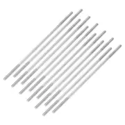 M8x300mm Pushrod Connector Stainless Steel Rod Linkage,26pcs