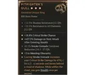 Diablo 4 Season 8 Pitfighter's Gull 3GA 6 Unique Ring Rogue Gear Item Equipment