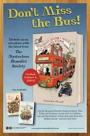 2009 The Mysterious Benedict Society Print Ad/Poster Trenton Stewart Book Art