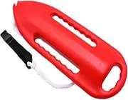 3 Handle Rescue Can Swimming Float Rescue Buoy 220N for Water Life Saving Safe Swim Training Swim Buoy Safety Float with Adjustable Waist Belt