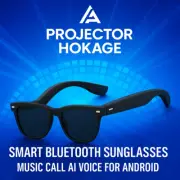Smart Bluetooth Sunglasses Music Call AI Voice for Android iOS