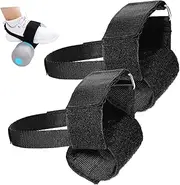 EXAOMBLE 1Pair Adjustable Ankle Weight Straps Dumbbell Tibialis Trainer Attachment for Leg Extension and Weight Lifting Durable Fitness Equipment for Home Gym Workouts