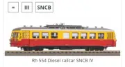 Piko SNCB Brossel Diesel Rail Car 52796 HO Scale DCC Ready