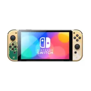 Nintendo Switch OLED款薩爾達傳說 王國之淚主機+螢幕保護貼