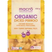 Macro Organic Frozen Mango 450g