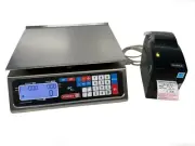 Torrey PC40L Price Computing Deli Meat Scale w/ Godex DT2 Label Printer-SHI