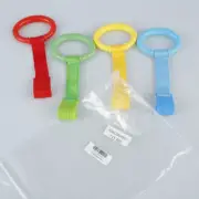 4pcs Baby Crib Pull Rings Walking Training Baby Stand up Ring><