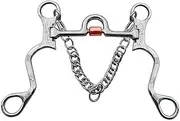 MORECP 5” Stainless Steel Hand Engraved Snaffle Bit with Copper Barrels for Equestrian Horse Riding-MP1131