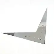 Electric Guitar Tailpiece String Plate For Flying V Style, Steel Chrome
