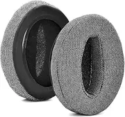 defean Replacement Gray Fabric HD4.50BT, HD4.50BTNC, HD4.40BT Memory Ear Pads Cushion Compatible with Sennheiser HD 4.50BT, HD 4.50BTNC, HD 4.40BT Bluetooth Headphones (All Fabric)