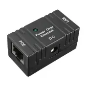 10M/100Mbp Passive POE Power over Ethernet RJ-45 Injector Splitter Wall Mount Ad