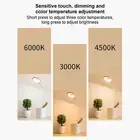 LED Rechargeable Desk Lamp USB Folding Touch Dimming Student Learning Reading Wo