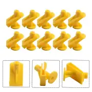 10pcs For Smart for FORTWO 450 Yellow Engine Undertray & Underbody Shield Clips