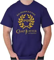 [Brisco Brands] Camp Jupiter Half Blood Percy Jackson Gym T Shirt Tee