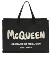 Alexander Mcqueen East West McQueen Graffiti Tote