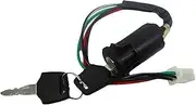 Ignition Key Switches Lock | 4 Wire Switches Lock Female Ignition Key,Dustproof Starter Parts Replacement Automotive Accessories for ATV & Car